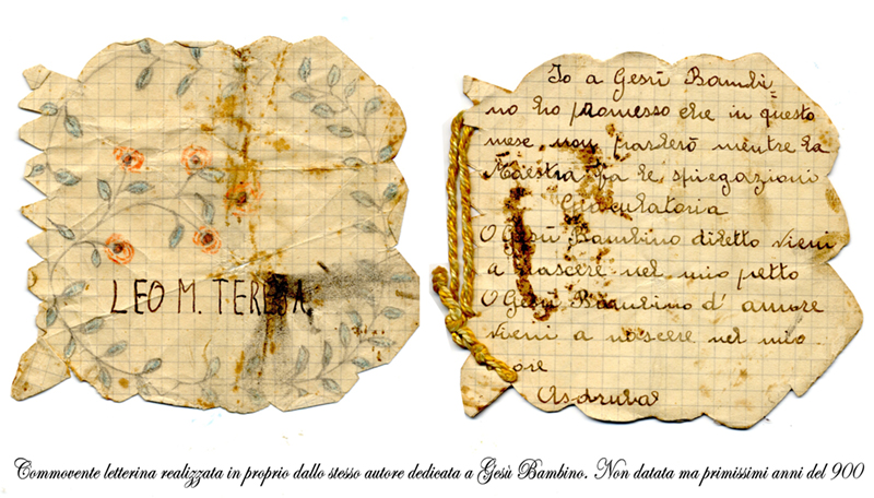 Lettera gesù bambino da stampare