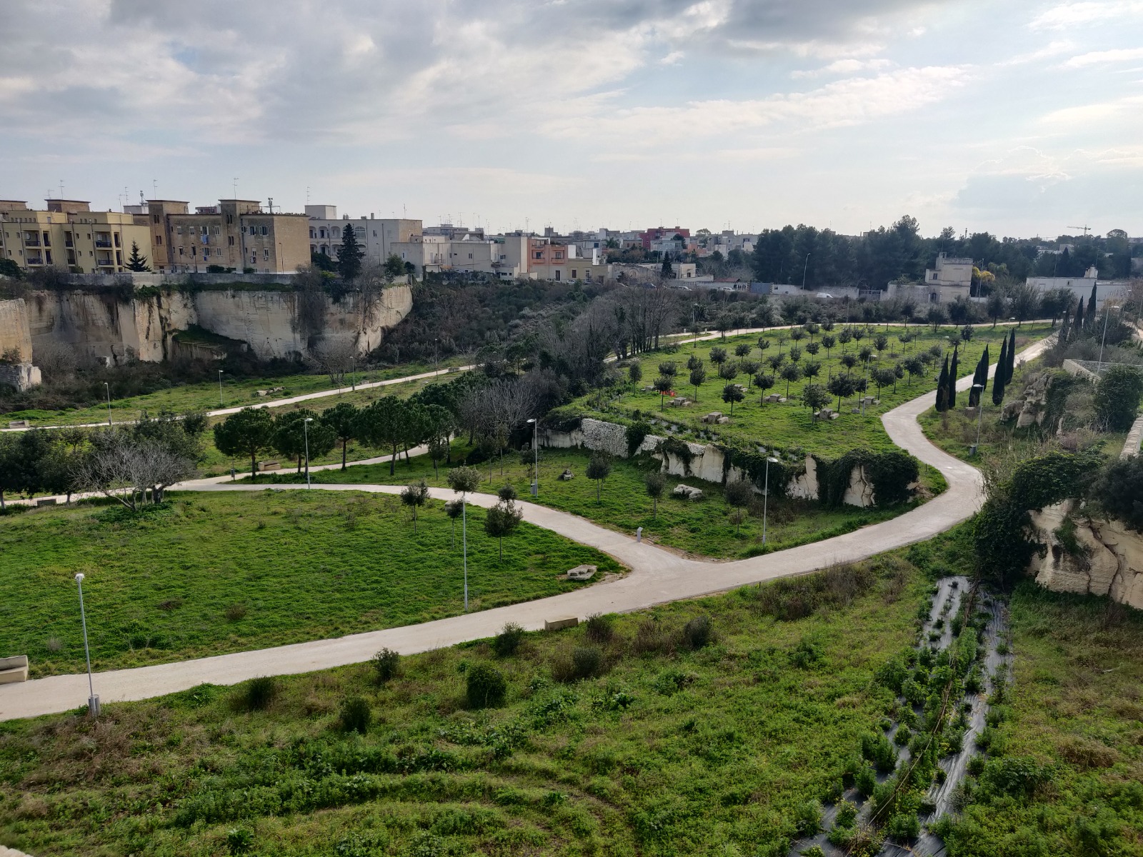 Lecce, parque “Cave di Marco Vito” é inaugurado