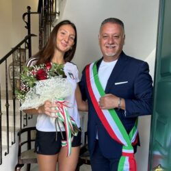 rid. Federica Toma con il sindaco Antonio Cavallo