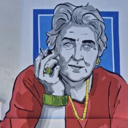 rid. Murales Alda Merini